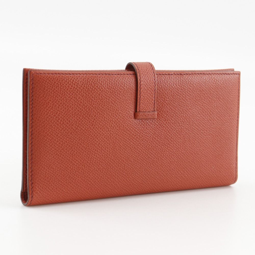 Herm s B arn Veau Epsom Long Wallet