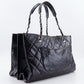 Chanel Grand Shopping Tote Patent Leather Chain Tote