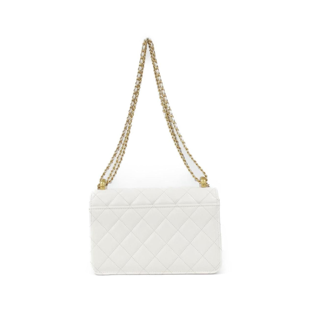 Chanel Calfskin Chain Wallet