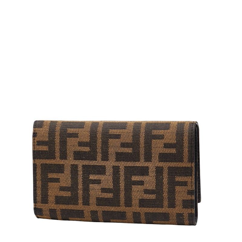 Fendi Zucca Canvas Trifold Wallet