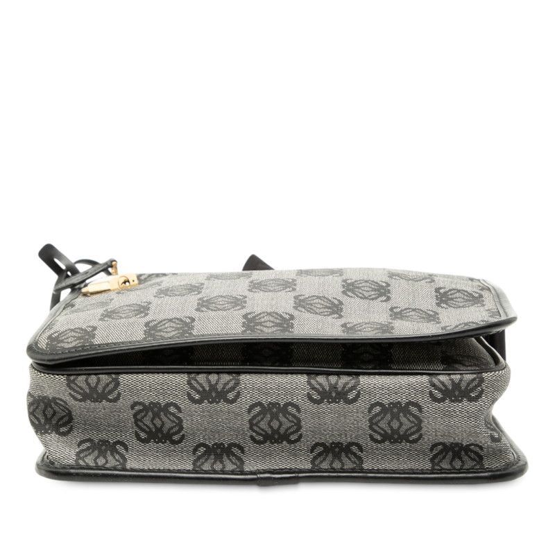 Loewe Anagram PVC Canvas Shoulder Bag