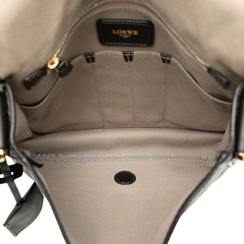 Loewe Anagram PVC Canvas Shoulder Bag
