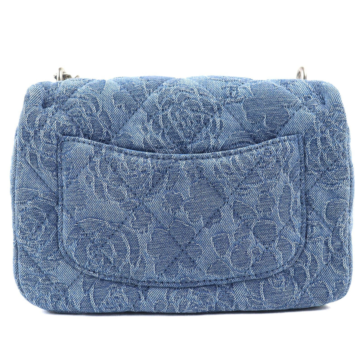 Chanel Mini Matelasse COCO Mark Camellia Chain Shoulder Bag