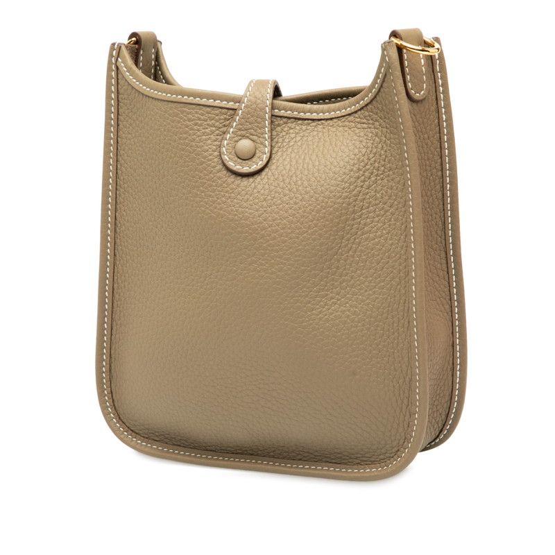 Hermes Evelyne TPM Taurillon Clemence Shoulder Bag