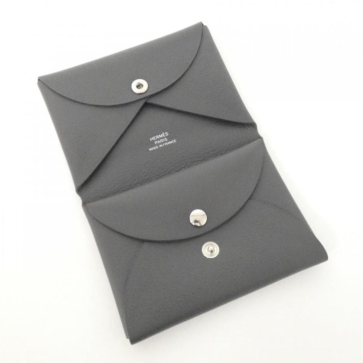 Hermes Calvi Duo Evercolor Coin Case