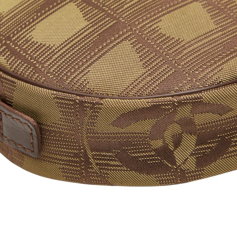 Chanel New Travel Line Canvas Leather Pouch