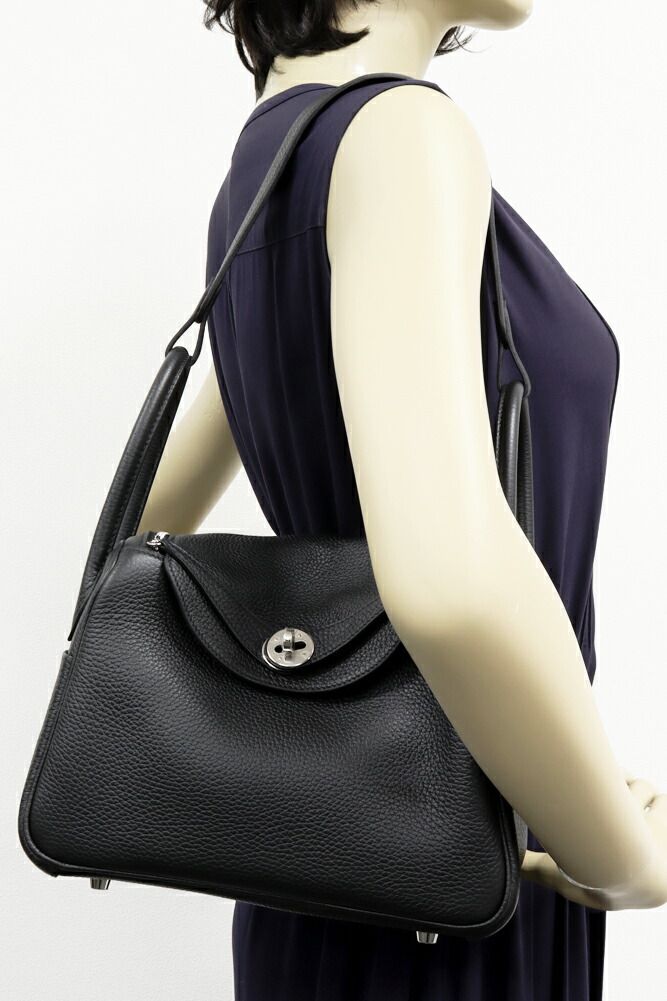 Hermes Lindy Taurillon Clemence 2way Bag