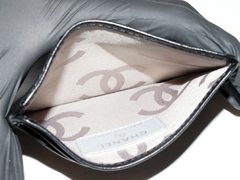 Chanel Cambon Line Calf Card Case