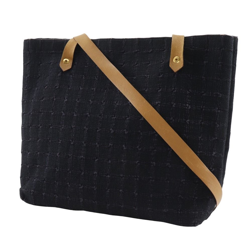 Hermes Amedaba Cabas de Poche Canvas Shoulder Bag
