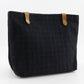 Hermes Amedaba Cabas de Poche Canvas Shoulder Bag