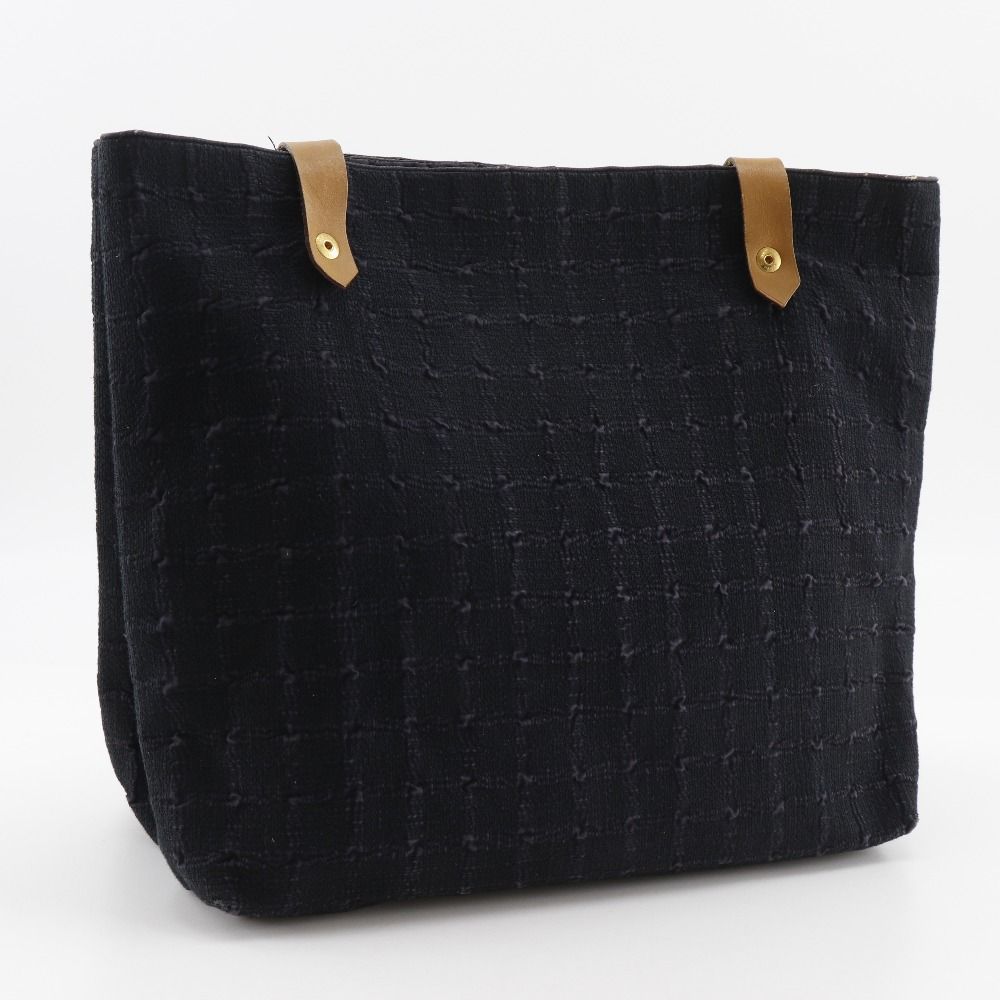 Hermes Amedaba Cabas de Poche Canvas Shoulder Bag