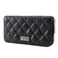 Chanel Paris New York Line Lambskin Long Wallet