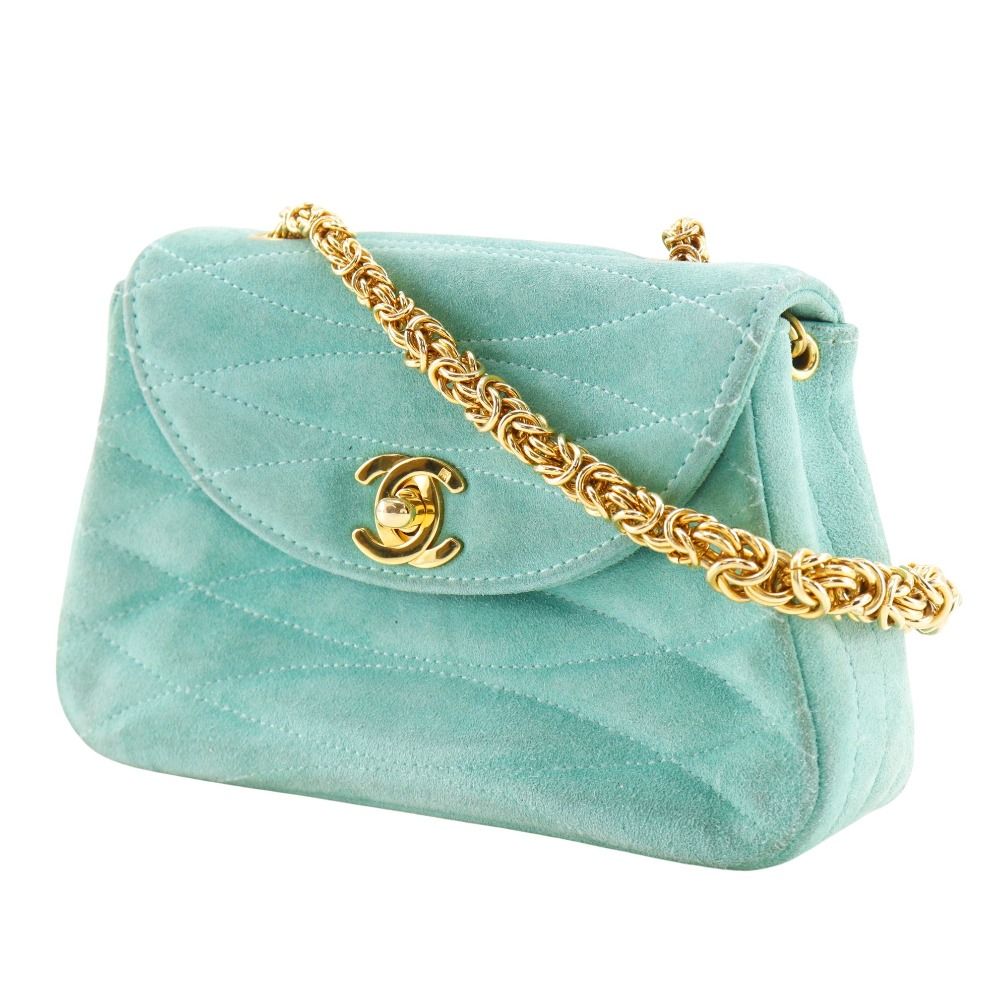 Chanel Suede Handbag