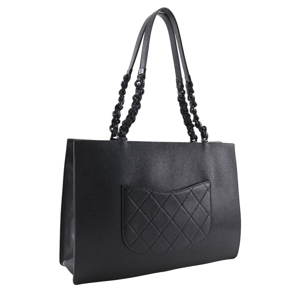 Chanel Large Shopping Matelasse Leather 2way Tote Bag