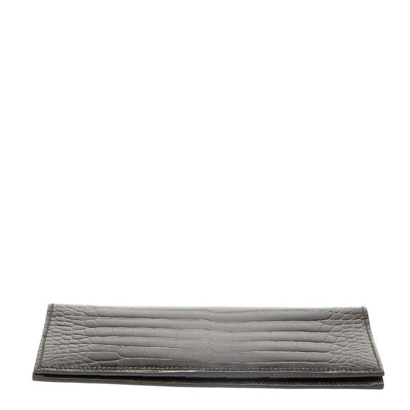 Hermes MC2 Fleming Alligator Long Wallet