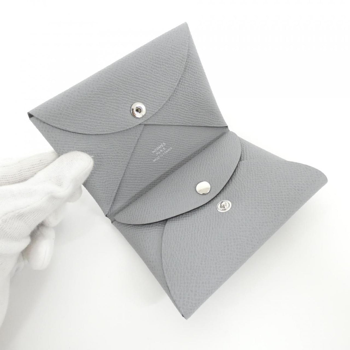 Hermes Calvi Duo Epsom Coin Case