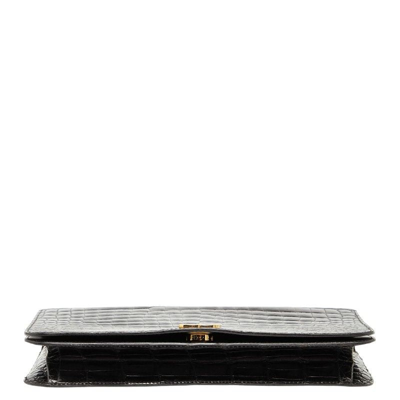 Chanel Coco Mark Crocodile Shoulder Bag