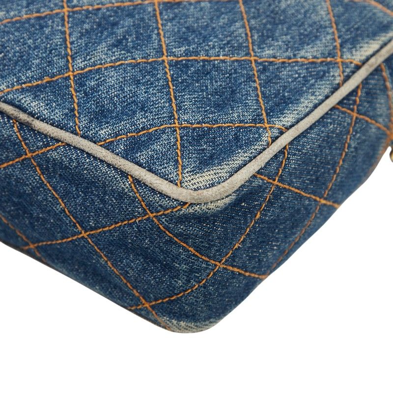 Chanel Matelasse Denim Shoulder Bag