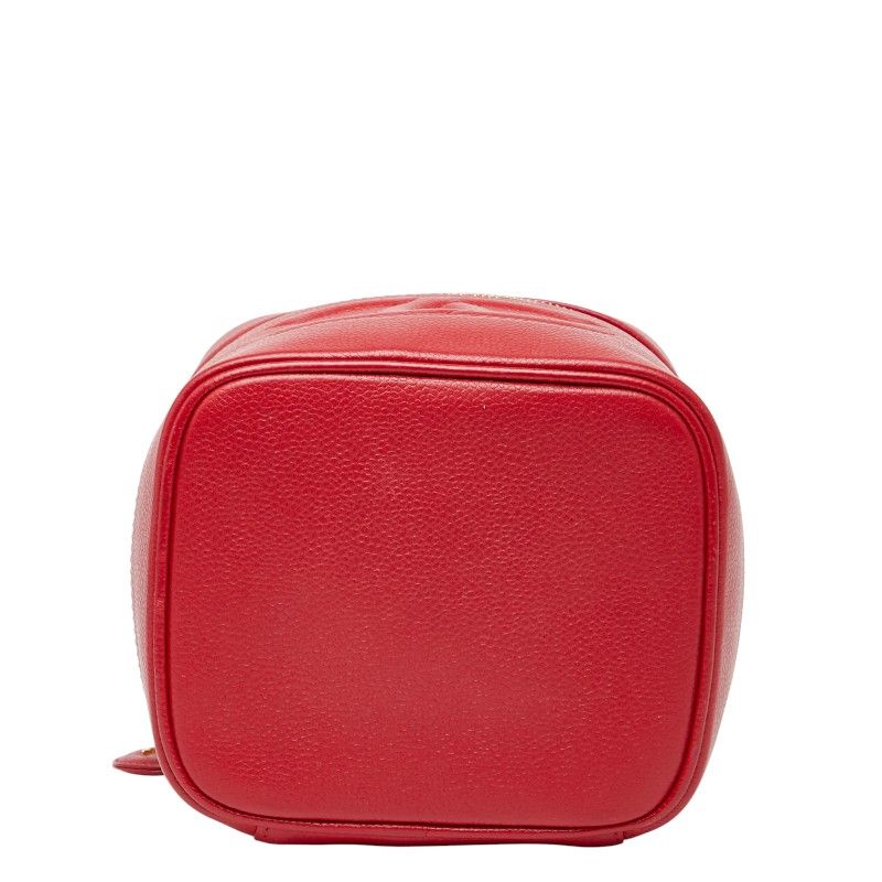 Chanel Coco Mark Caviar Vanity Bag