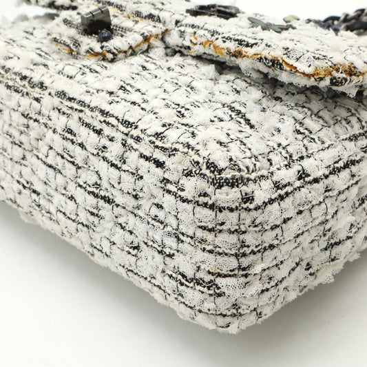 Chanel 2.55 Tweed Leather Shoulder Bag