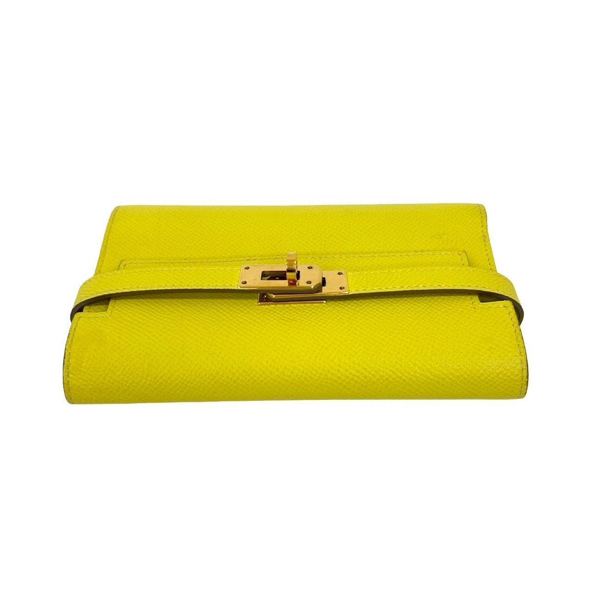 Hermes Kelly Wallet Compact Epsom Wallet