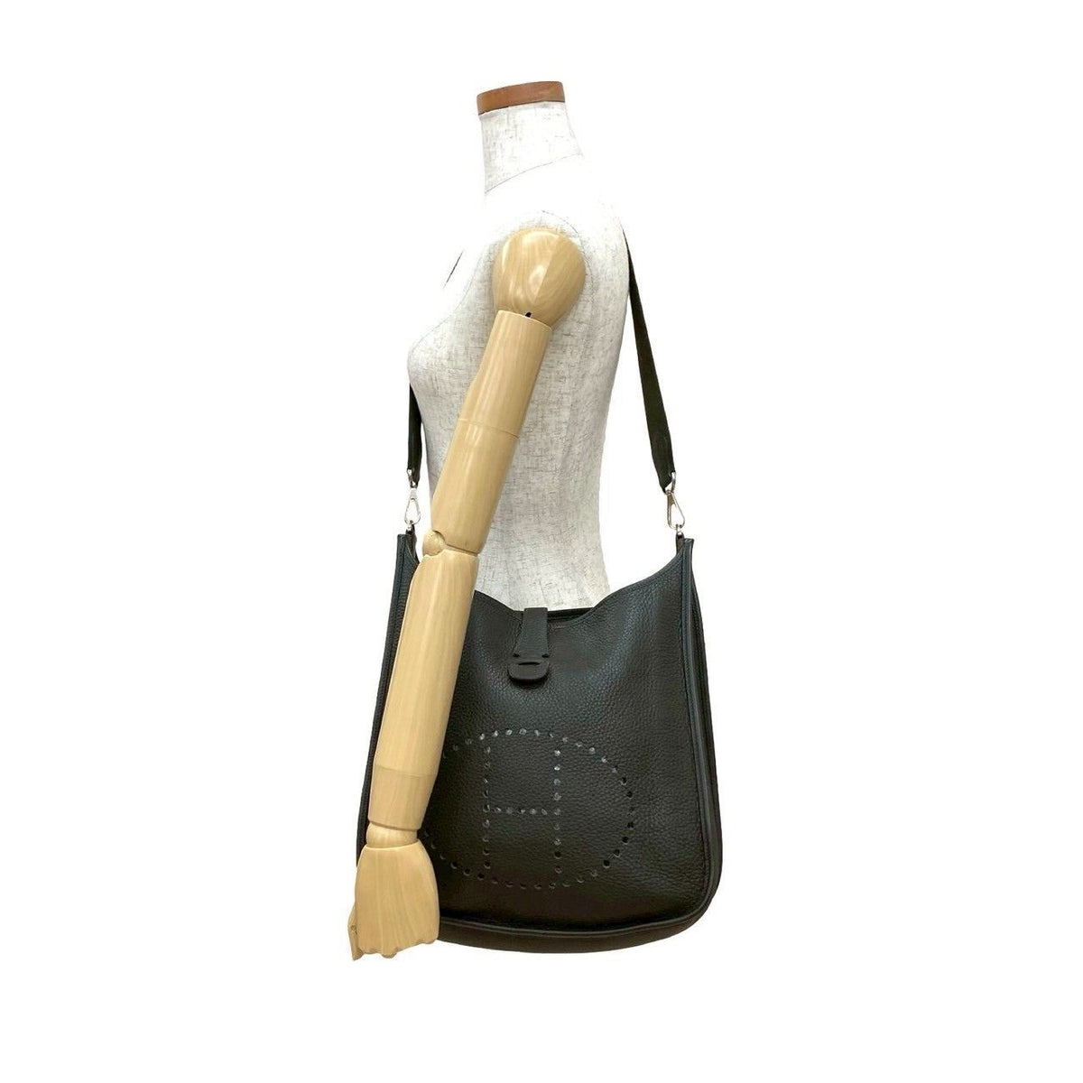 Hermes Evelyne3 GM Calfskin Shoulder Bag