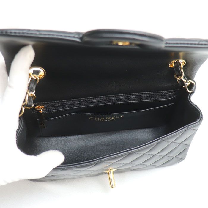 Chanel Mini Classic Lambskin Shoulder Bag