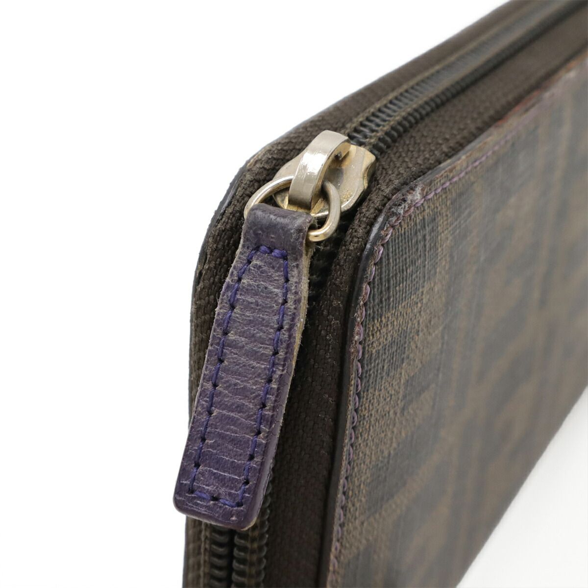 Fendi Zucca PVC Canvas Long Wallet