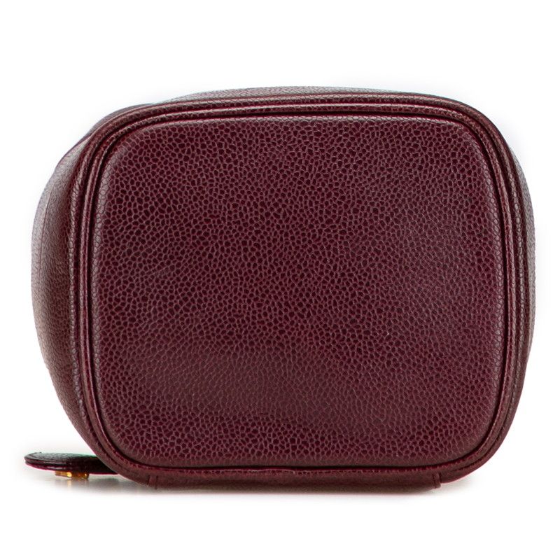 Chanel Coco Mark Caviar Skin Vanity Bag