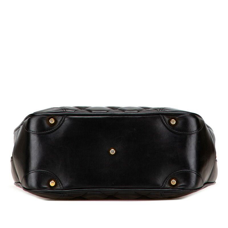 Chanel Coco Mark Matelass  Lambskin Handbag