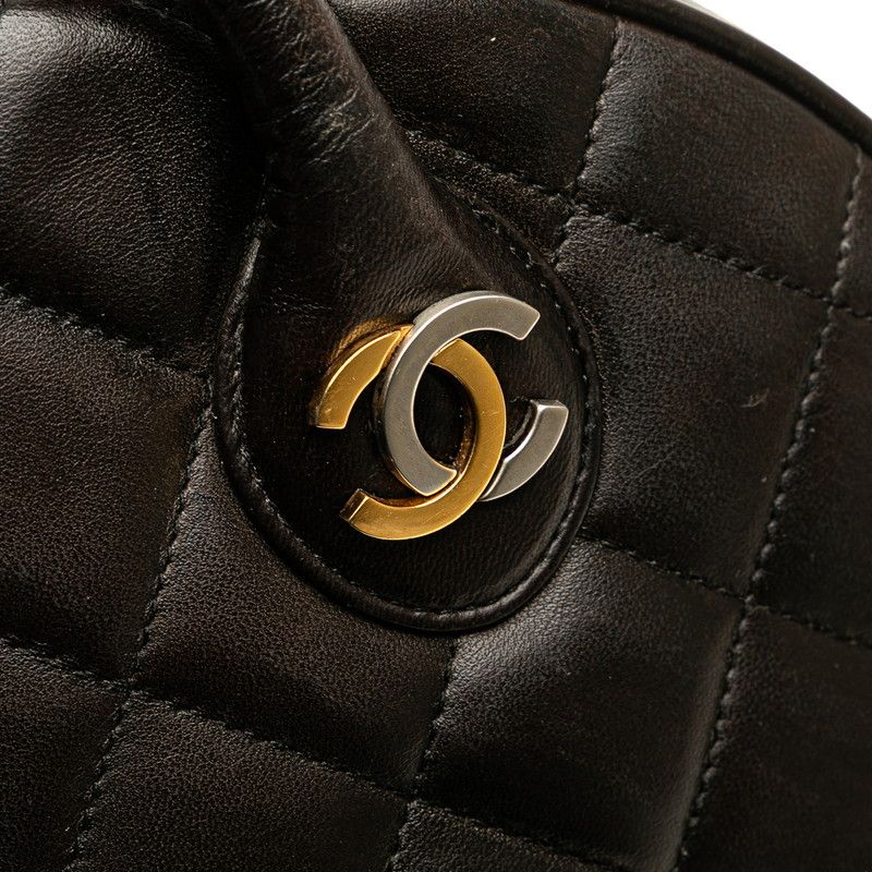 Chanel Coco Mark Matelass  Lambskin Handbag