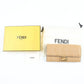 Fendi FFMetal Baguette Continental Leather Long Wallet