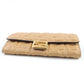Fendi FFMetal Baguette Continental Leather Long Wallet