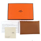 Hermes Calvi Epsom Leather Card Case