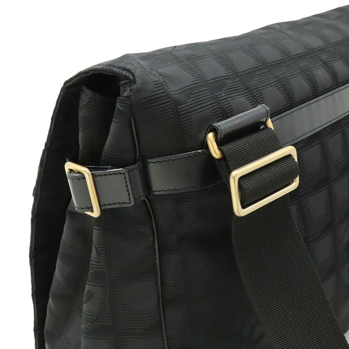 Chanel New Travel Line Nylon Jacquard Shoulder Bag