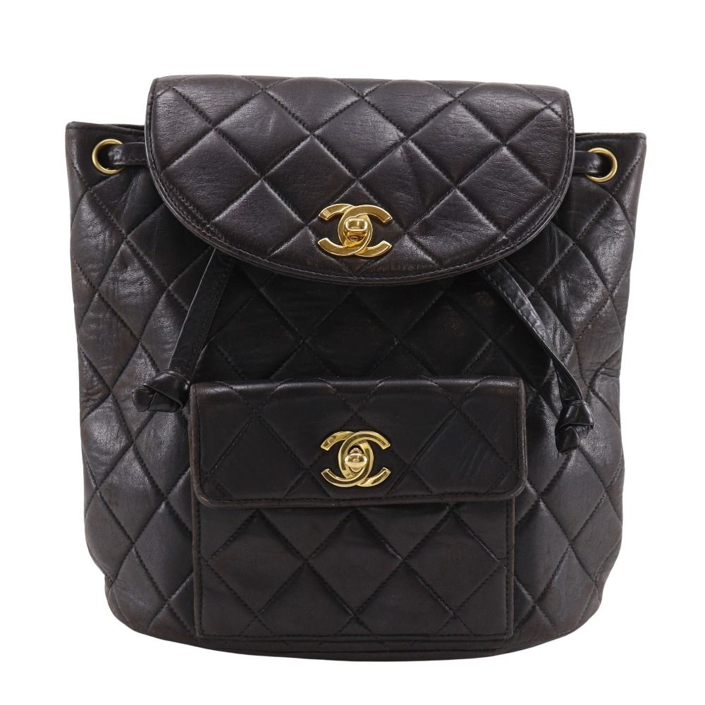 Chanel Matelasse Lambskin Backpack