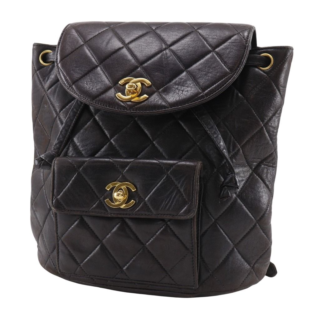 Chanel Matelasse Lambskin Backpack