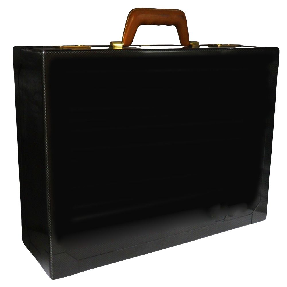 Hermes Espace GM Carbon Attache Case
