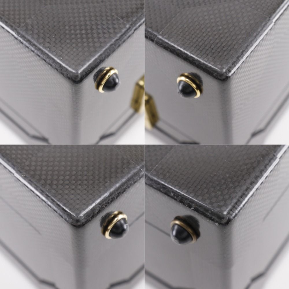 Hermes Espace GM Carbon Attache Case