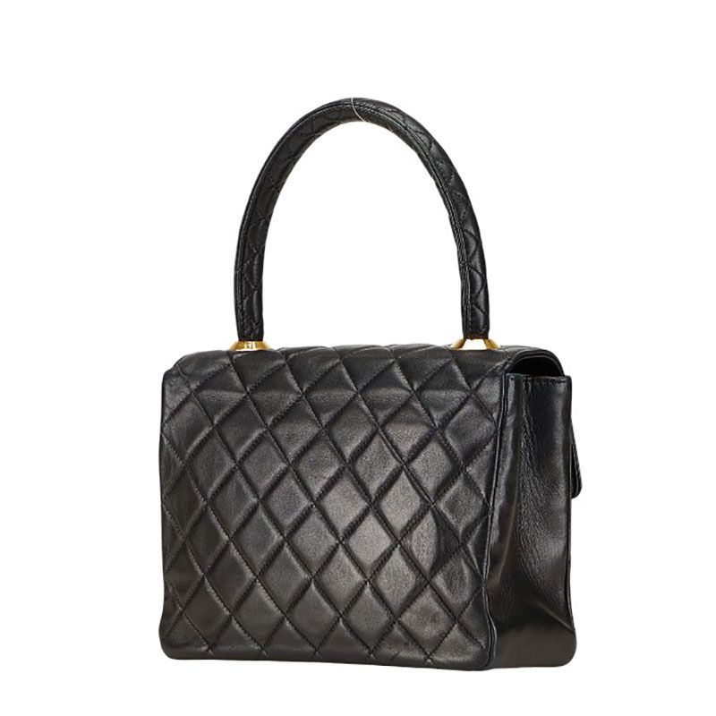 Chanel Coco Mark Matelasse Lambskin Handbag