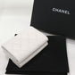 Chanel Grained Shiny Calfskin Classic Small Flap Wallet AP0230