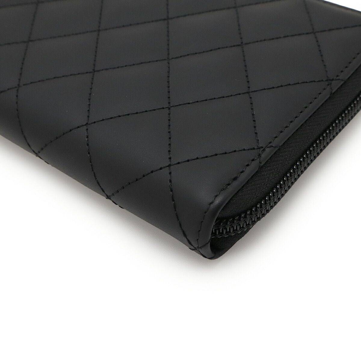 Chanel Cambon Line Soft Calf Long Wallet
