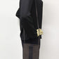 Hermes Herline Canvas Shoulder Bag