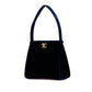 Chanel Coco Mark Velour Handbag