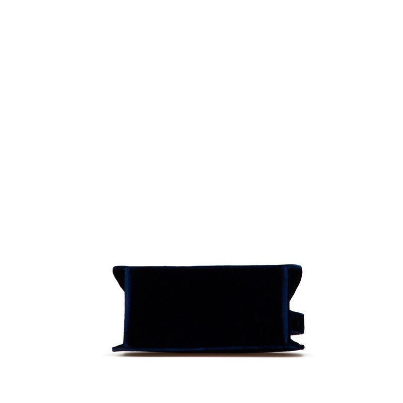 Chanel Coco Mark Velour Handbag