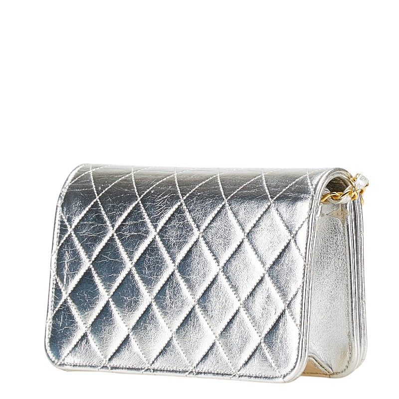 Chanel Coco Mark Matelasse Leather Shoulder Bag