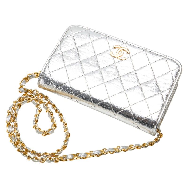 Chanel Coco Mark Matelasse Leather Shoulder Bag