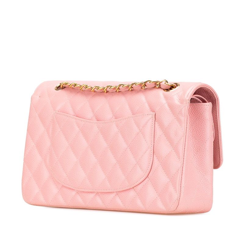 Chanel Coco Mark Matelasse Caviar Skin 2way Shoulder Bag