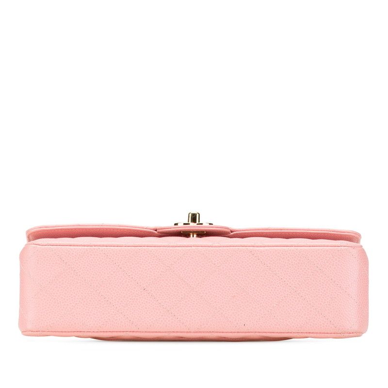 Chanel Coco Mark Matelasse Caviar Skin 2way Shoulder Bag