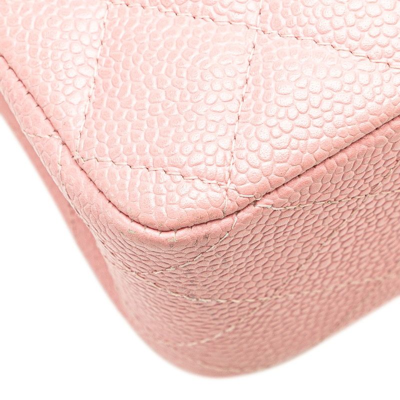 Chanel Coco Mark Matelasse Caviar Skin 2way Shoulder Bag